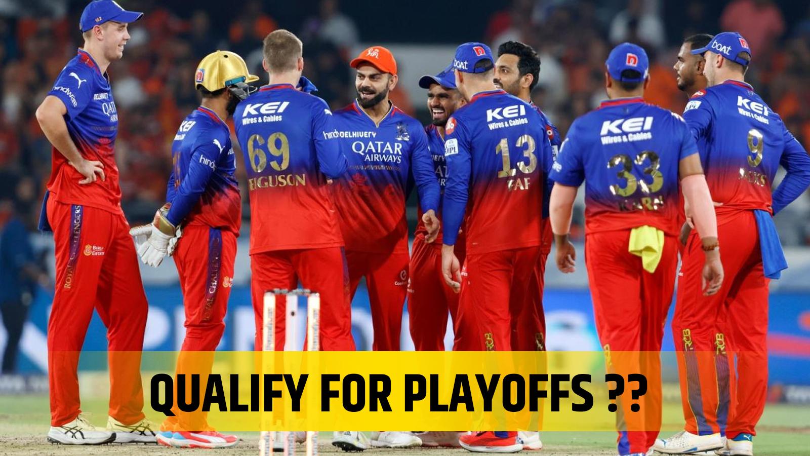 Can RCB Still Qualify for IPL 2024 Playoffs? Here's the Scenario